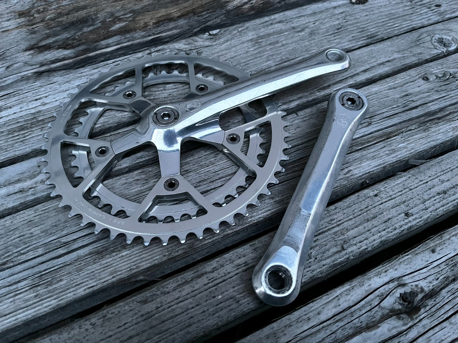 Campagnolo Victory 170mm 52/42 Crankset Crankset Vintage Aluminium