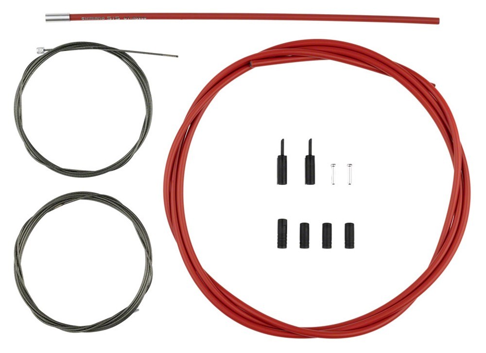 Shimano 105 (R7000 series) Road Optislick Shifting Cable Set – Red, Y8ZG98110