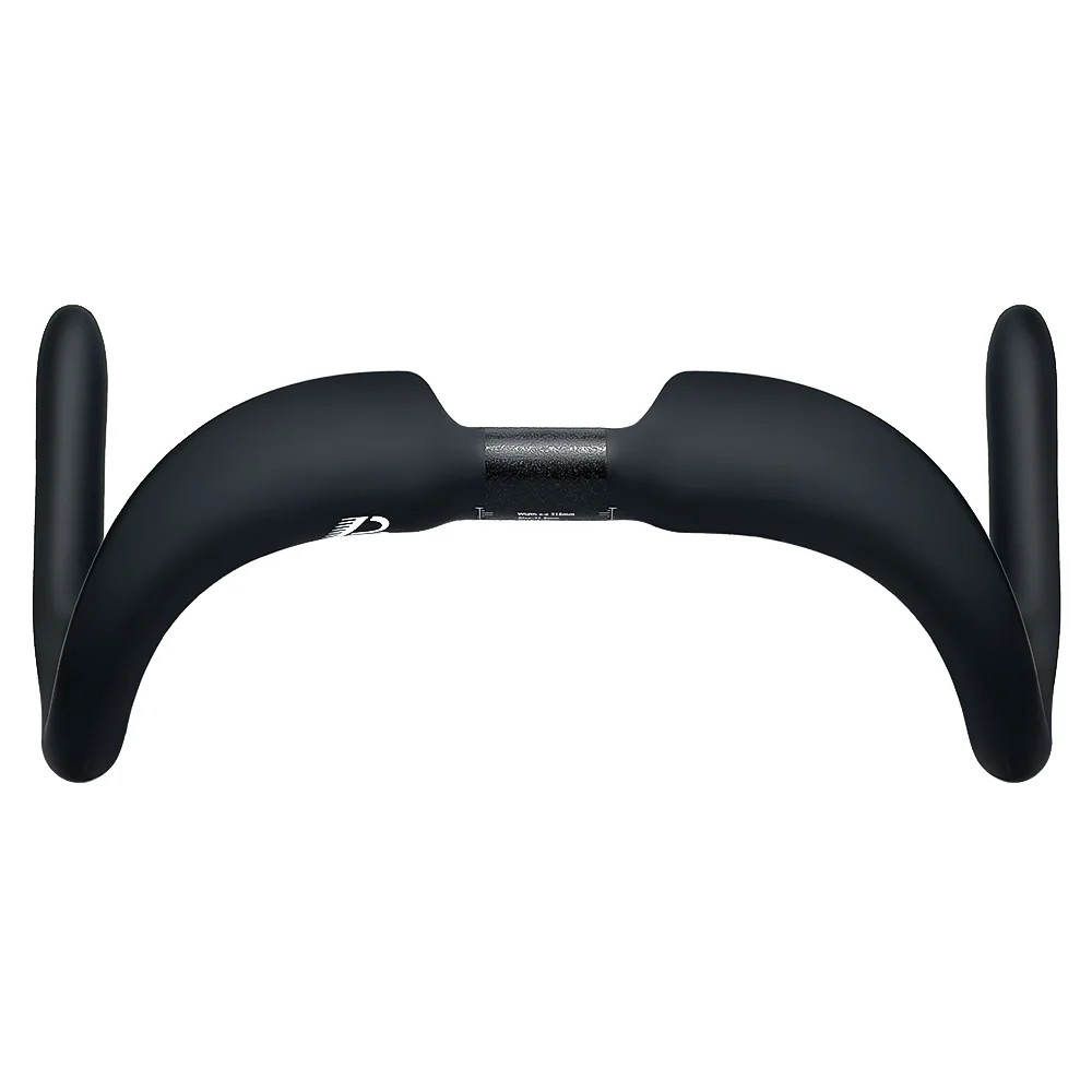 Road Bicycle Full Carbon Fixed Gear Drop Bar 31.8mm 315-395mm Matte Handlebar