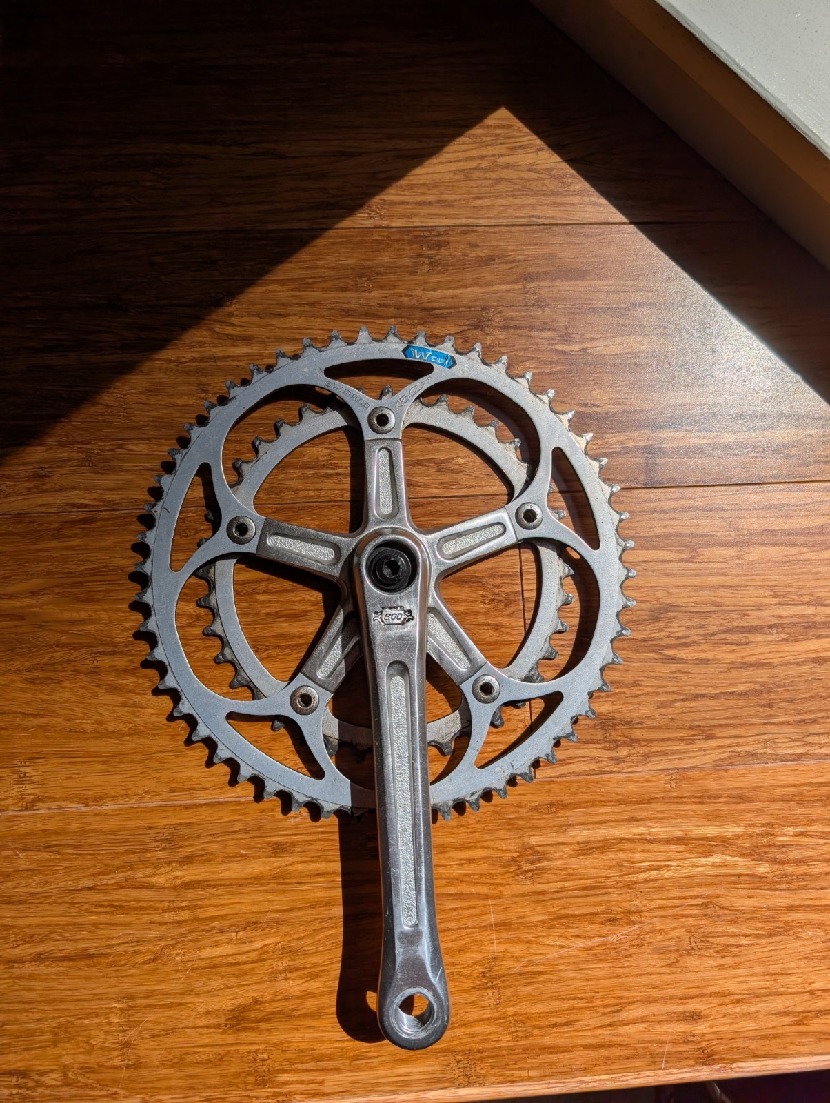 Shimano 600 Arabesque Crankset 50T/42T Double 170mm Crank Arm