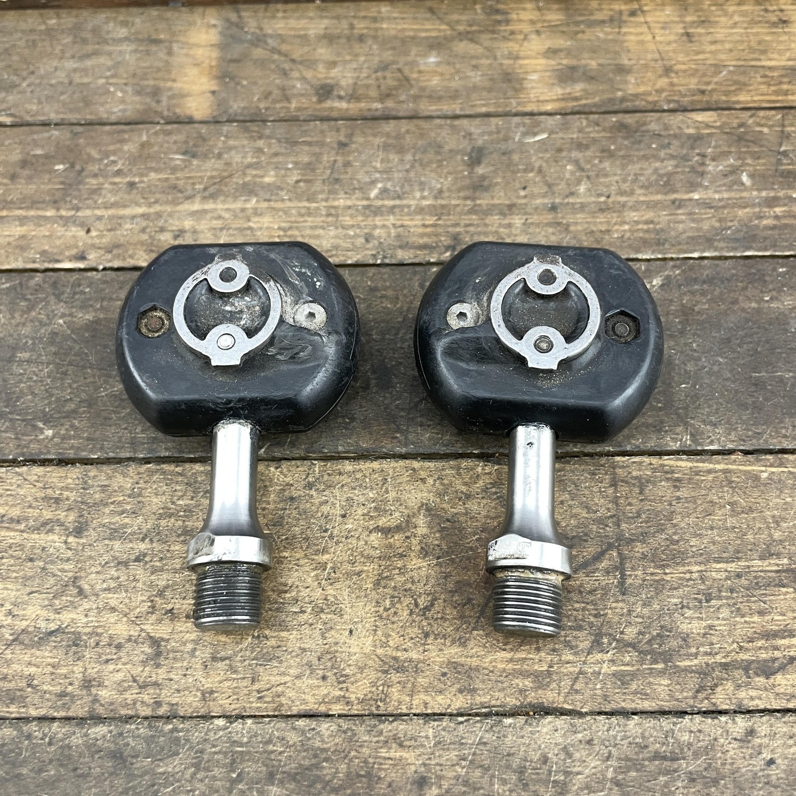 Speedplay Frog Clipless Pedals Magnum Black 260g Pair Steel Mountain Bike 9/16