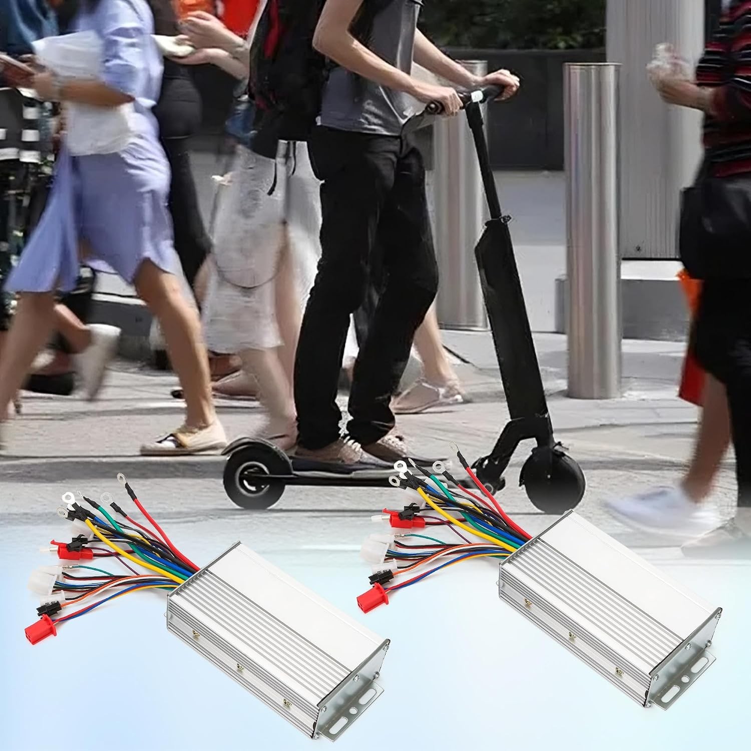 Universal Dual Mode 12-Tube E-Bike Controller: 48V-72V 1000W-1500W Performance