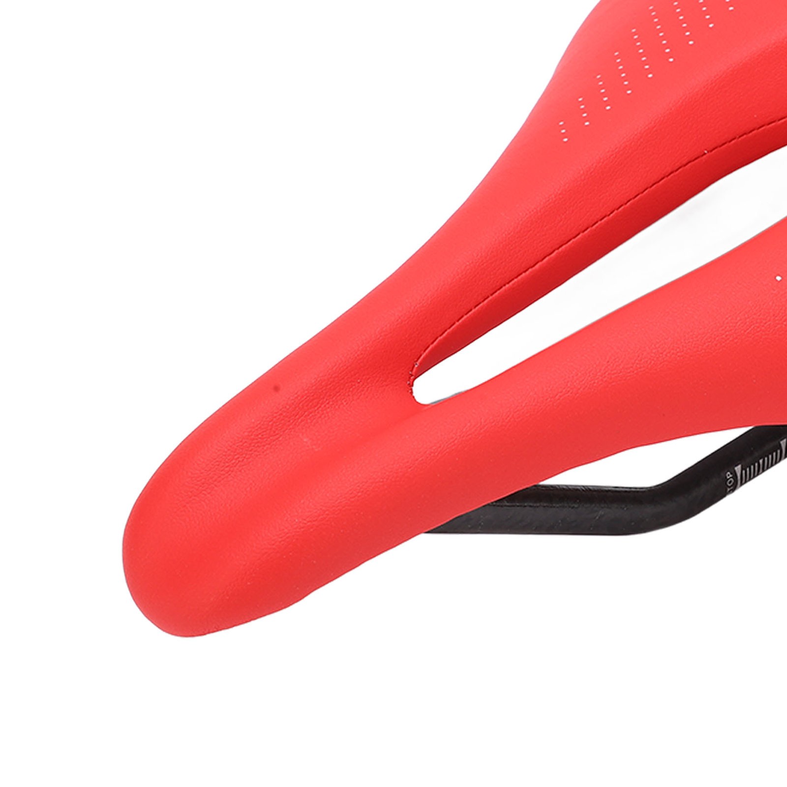 155mm Widen Carbon Fiber Leather Saddle Cushion Hollow Cycling Road Bike