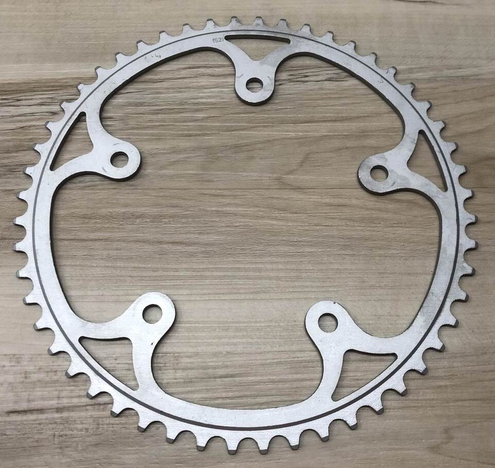 Vintage Aluminum 52 Tooth Road Bike Chain Ring ~ 52T / 130mm BCD