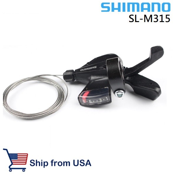 Shimano Altus SL-M315 3/8 3X8 Speed Trigger Shifter Dual Lever Shifters Set
