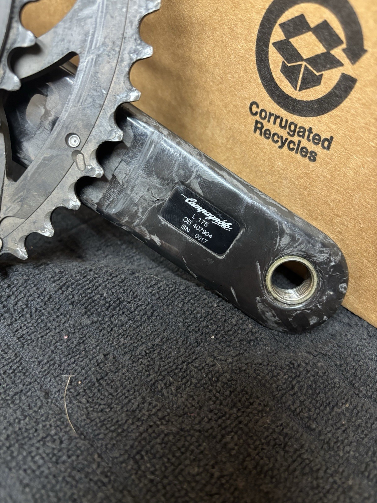 Campagnolo Super Record 11 speed EPS V3 Gruppo w/ Comp Ultra Over-Torque Crank