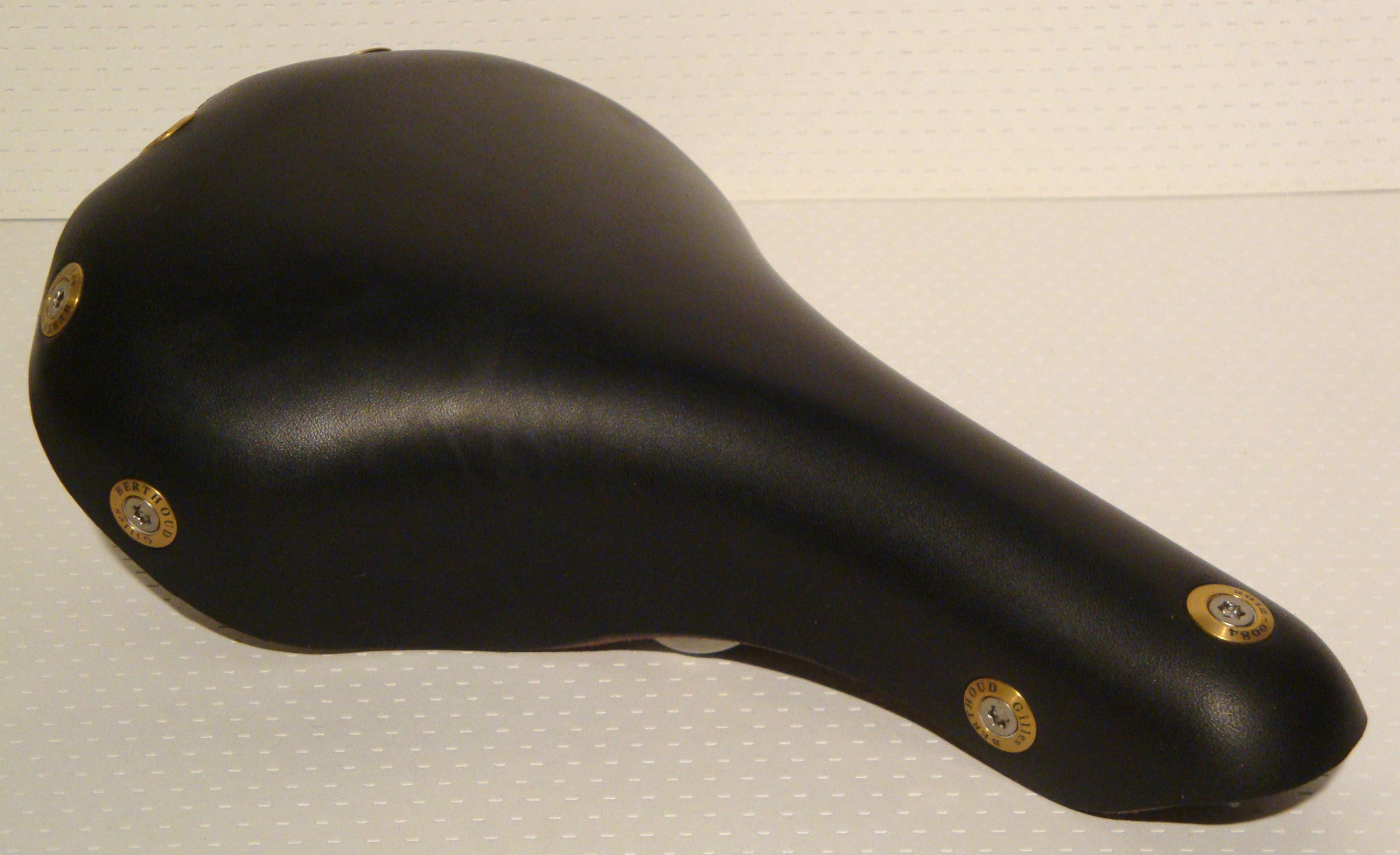 NEW GILLES BERTHOUD SADDLE SEAT MARIE BLANQUE BLACK MADE IN FRANCE IDEALE BROOKS