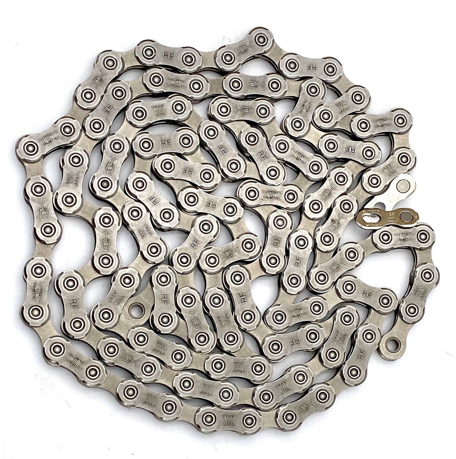 Shimano CN-M7100 MTB Bike Bicycle Chain 12-Speed 118Link,W/Quick Link Silver
