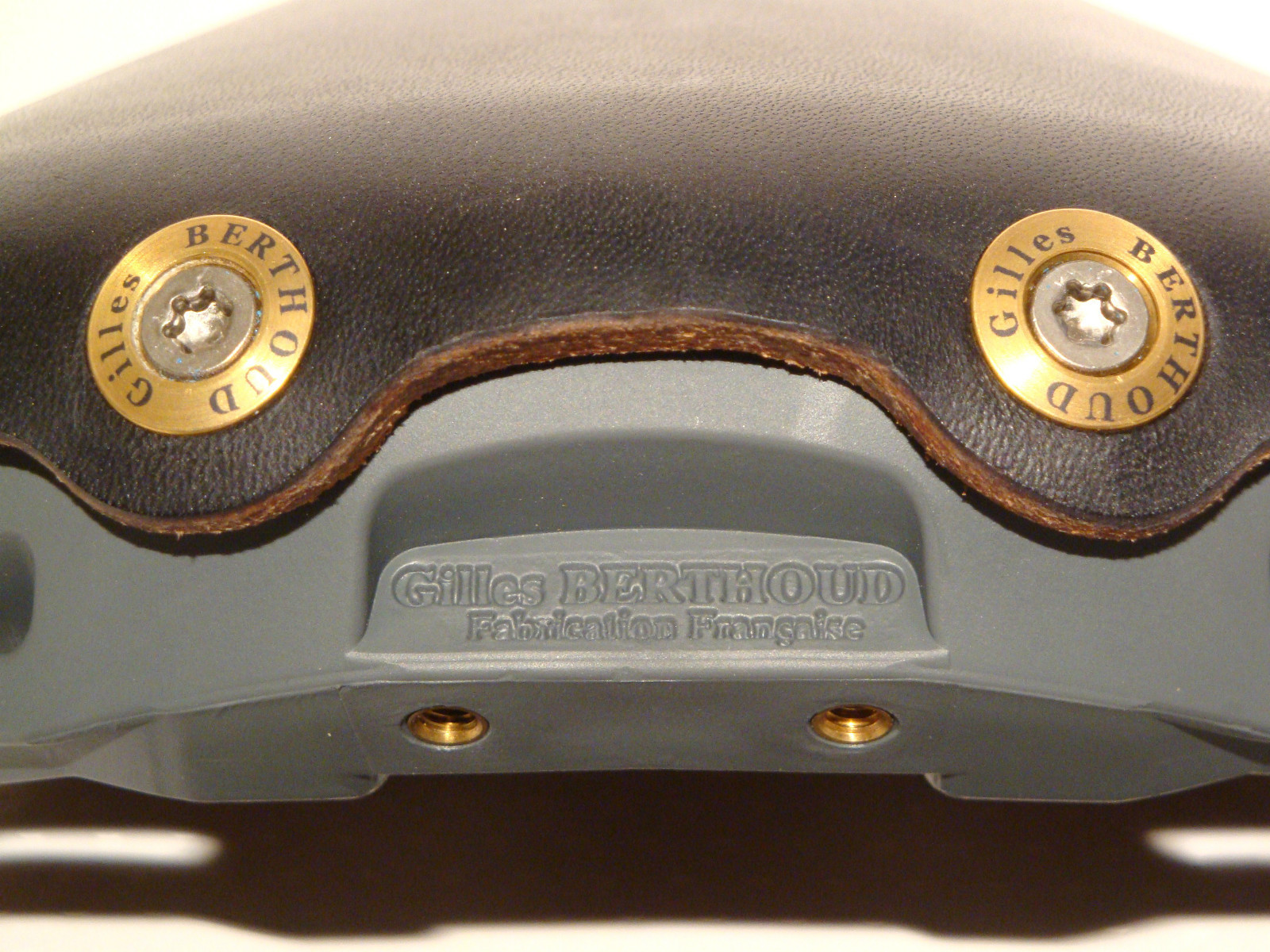 NEW GILLES BERTHOUD SADDLE SEAT MARIE BLANQUE BLACK MADE IN FRANCE IDEALE BROOKS
