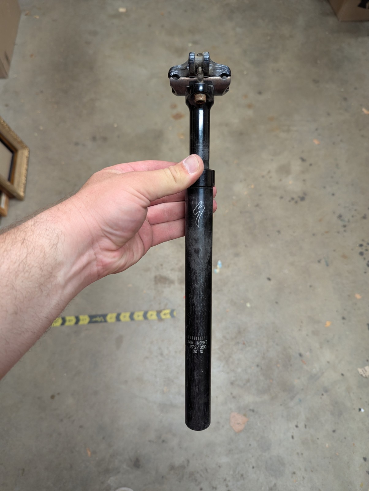 Specialized 27.2mm Suspension Seatpost 350mm Long