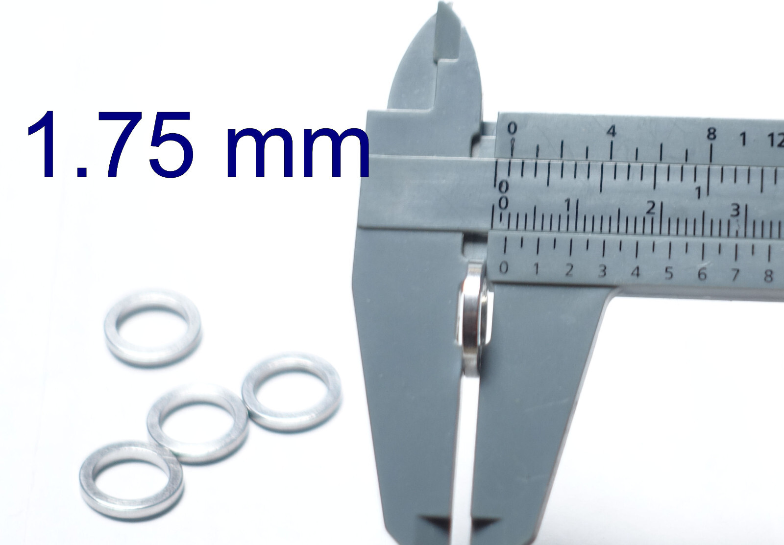 chainring spacer washer sets of 5: 1.75mm and 1mm width