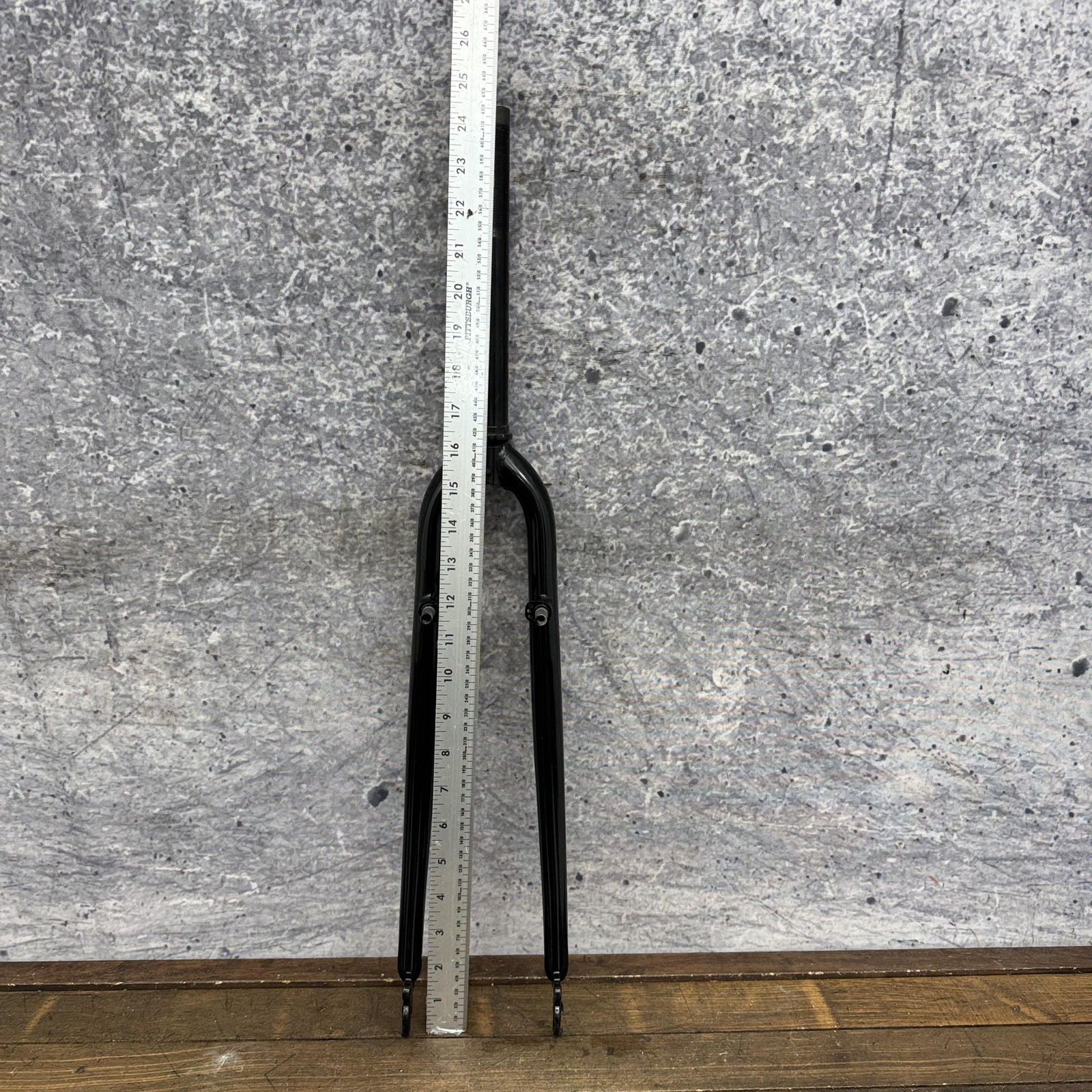 Vintage 700c Fork 1 1/8 In Threaded Steel Cantilever V-Brake Hybrid Gravel QR 8