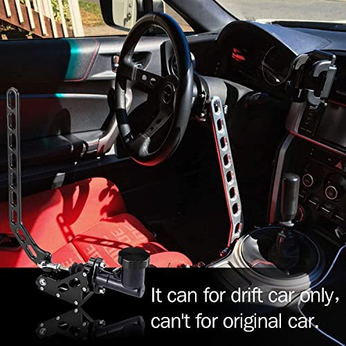 Aluminum Hydraulic Drift Handbrake E-Brake Racing Parking Lever Gear Kit