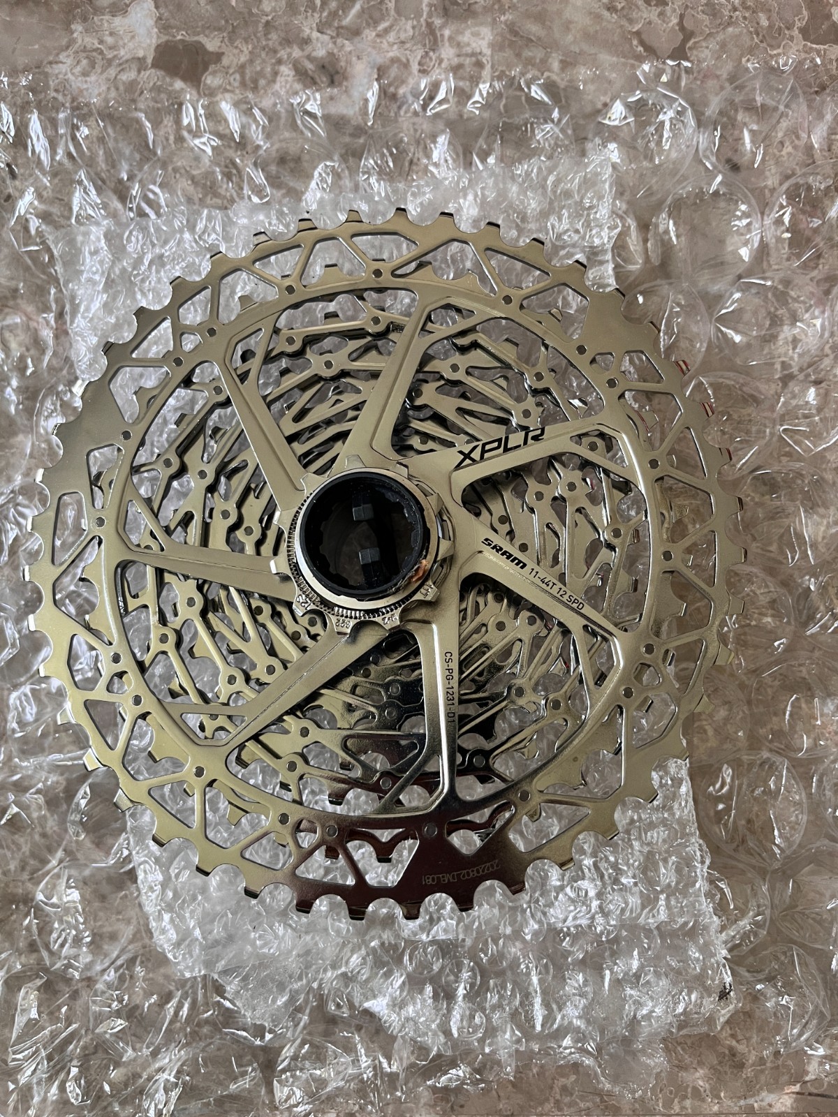 SRAM XPLR PG-1231 Cassette – 12-Speed, 11-44t, Silver, D1 NEW