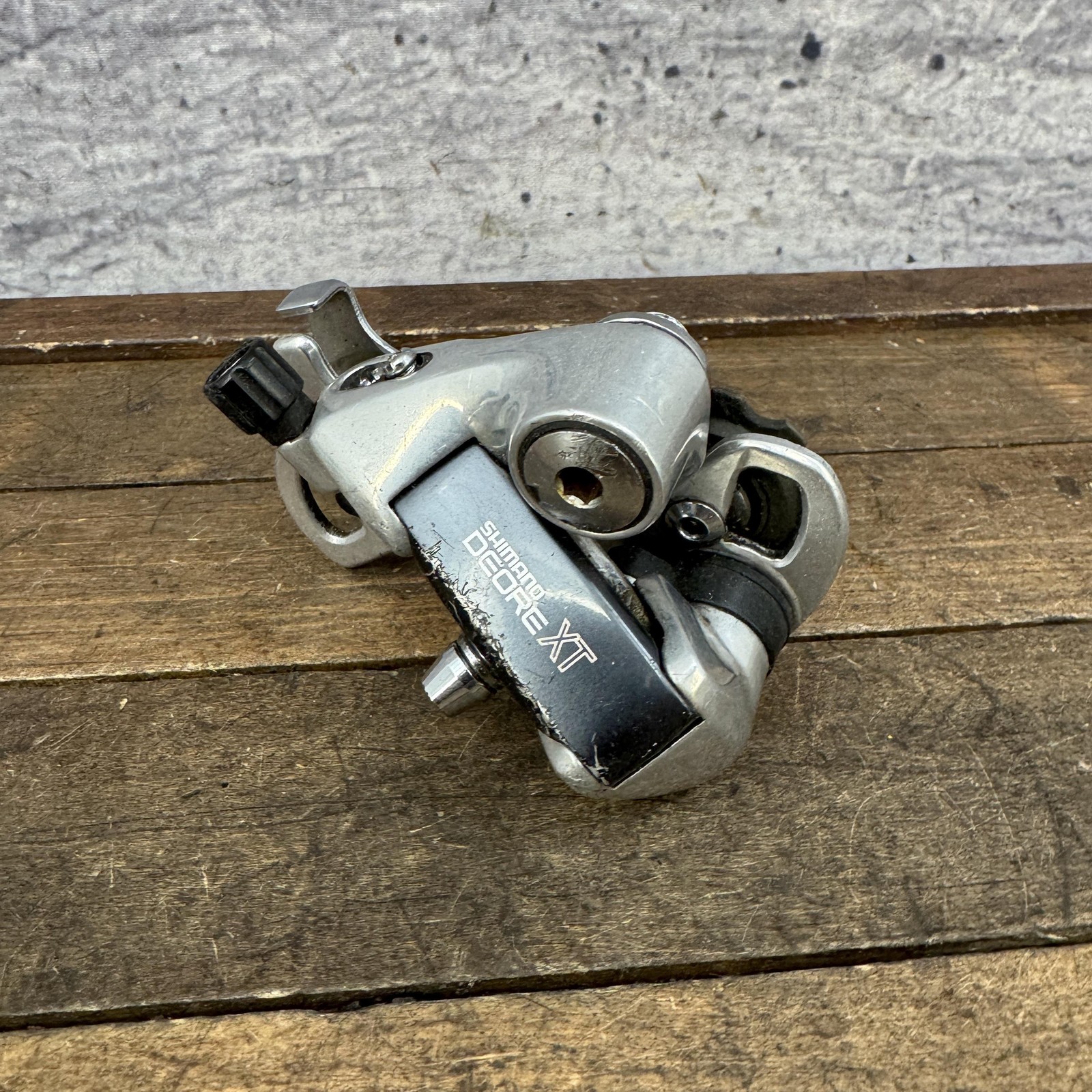 Vintage Shimano Deore XT RD-M735 Rear Derailleur 7 Speed SHORT Cage Japan 245g