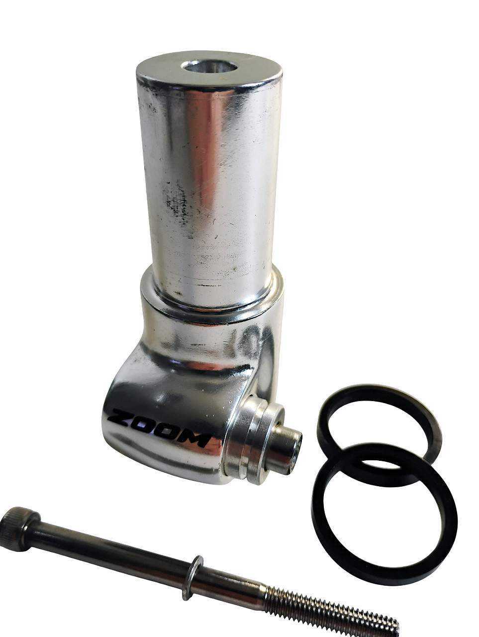 Zoom HeadsUp2 – 75mm Extension for 1-1/8 Inch Steerer Silver – SM2787