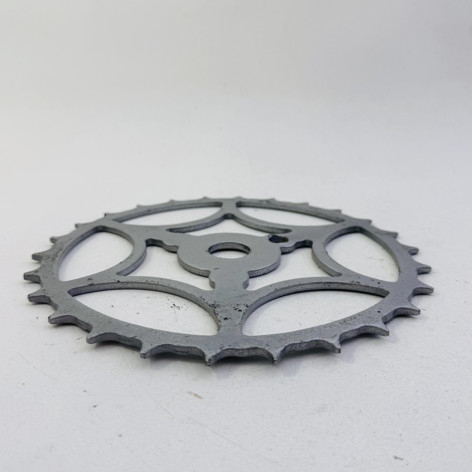 Vintage Skip Tooth Sprocket Chainring 50s Cruiser Balloon Tire Steel 26t Bike A1