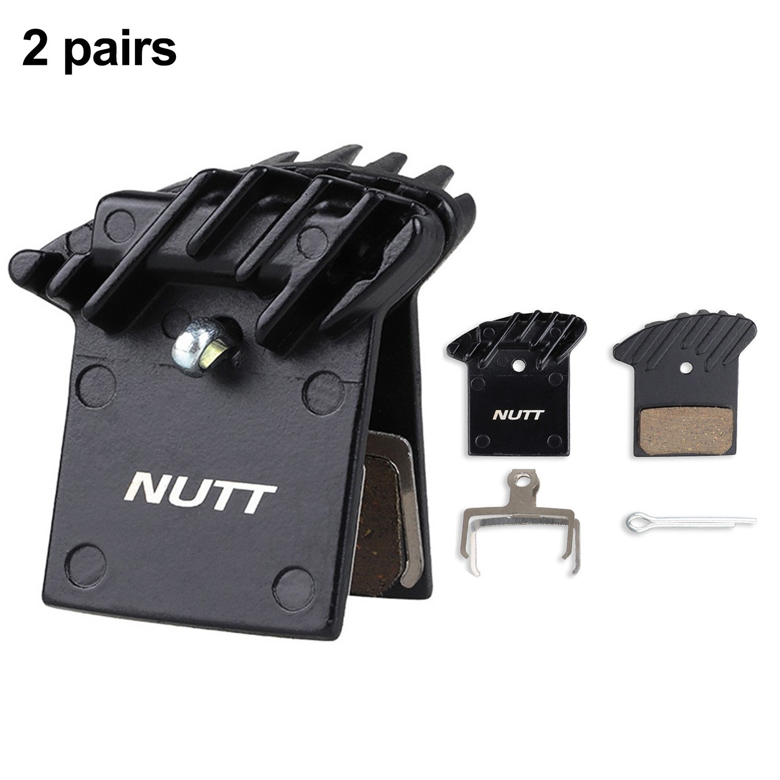 Disc Brake Pads For NUTT Heat Dissipation Hydraulic Caliper Parts for 2 Pair