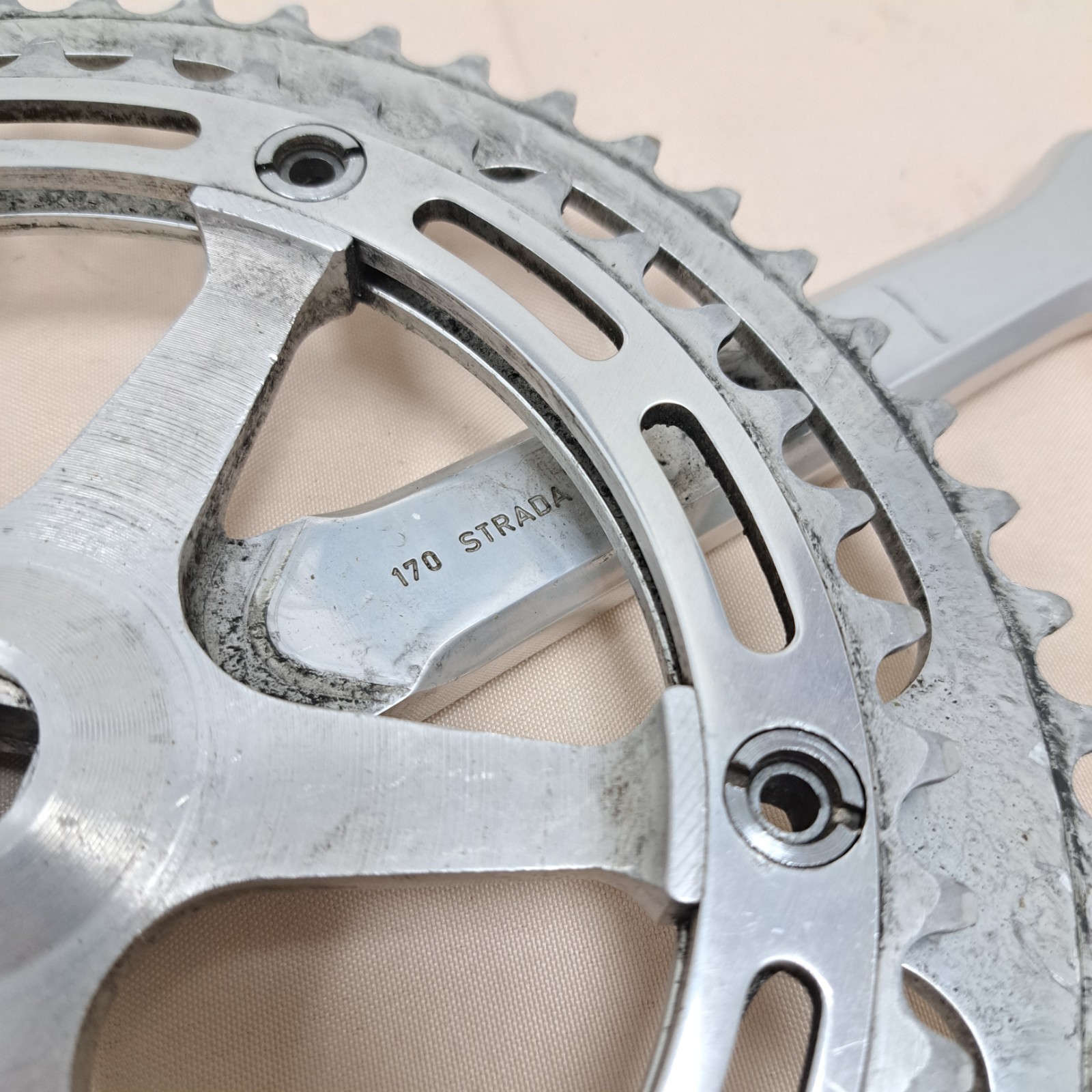 CAMPAGNOLO NUOVO RECORD STRADA ROAD BICYCLE 170 MM 52/42 T CRANK SET