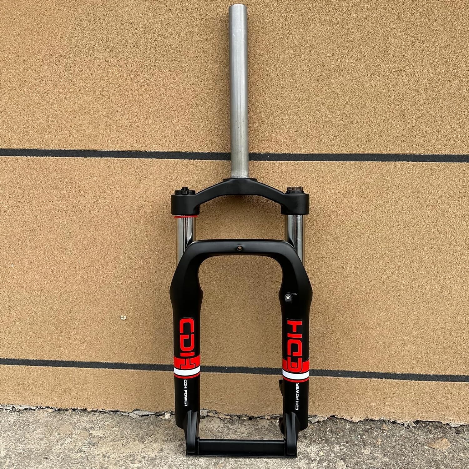 20*4″ Fat tire Fork Single Shoulder Suspension Bike Fork&44-55mm Tapered Headset