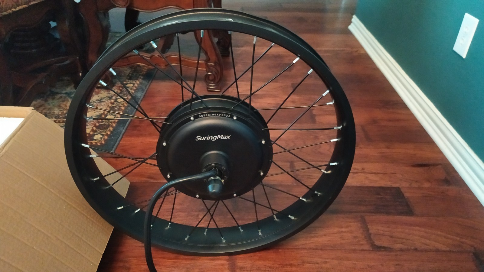 26×4 fat tire bike 170mm 5000w hub motor ebike conversion kit 8 kw peak!