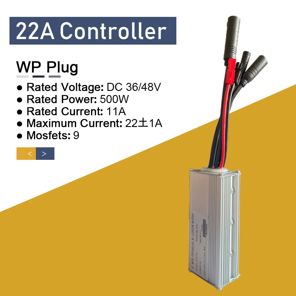 15A-35A E-bike Sine Wave Controller Use for 250-3000W Electric Bicycle Motor