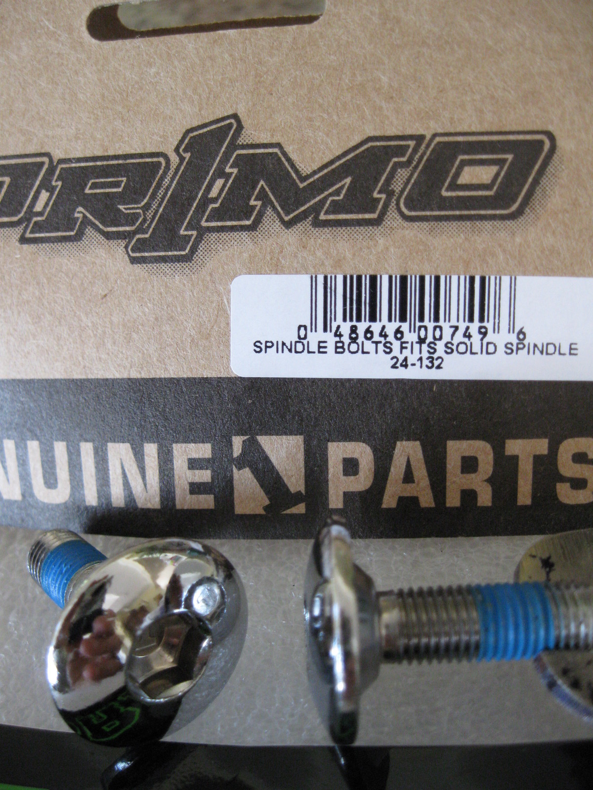 PRIMO OG power bite bmx bike crank BOLTS fit OLDER MID SCHOOL SOLID SPINDLE NEW