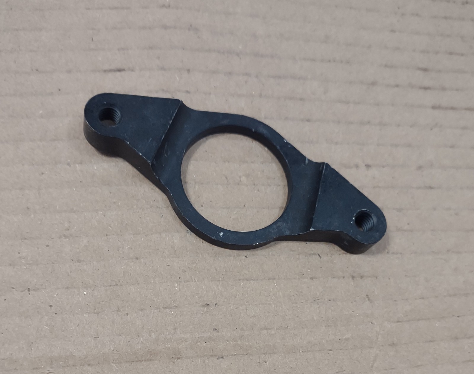 Vintage Bicycle Alloy Black Brake Cable Plate