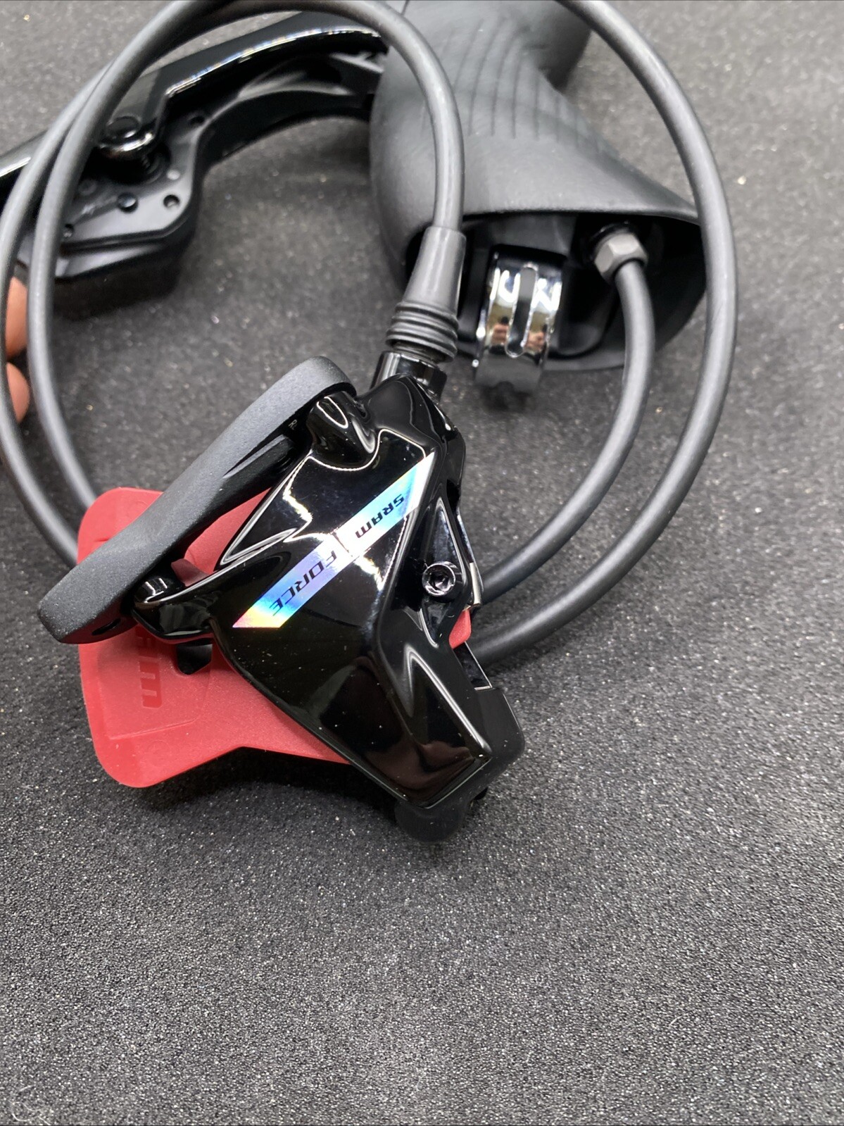 Sram Force D2 Right Rear Shifter And Front Brake Reverse Line 800mm Read (NW)