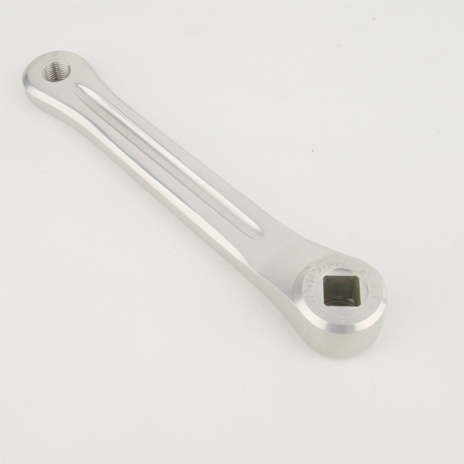 NOS Stronglight Left Crank Arm 175mm M14 French Pedal Square Taper Vintage