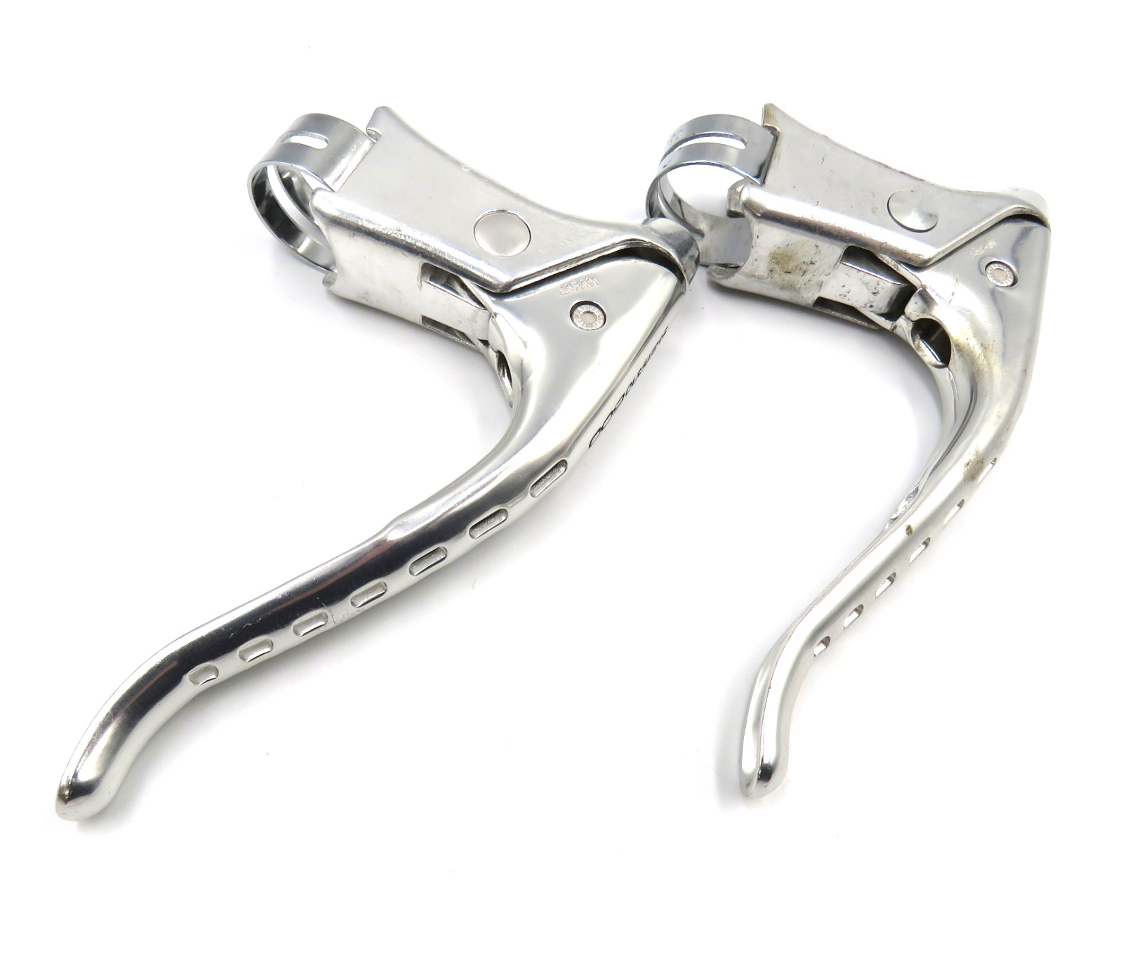 Vintage Shimano 600 BL-6207 Road Brake Levers Pair Drilled Drop Bar Non Aero