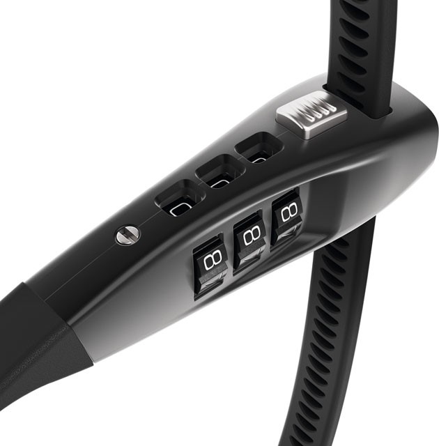 Abus Travel Guard 70 Combiflex Lock – Black