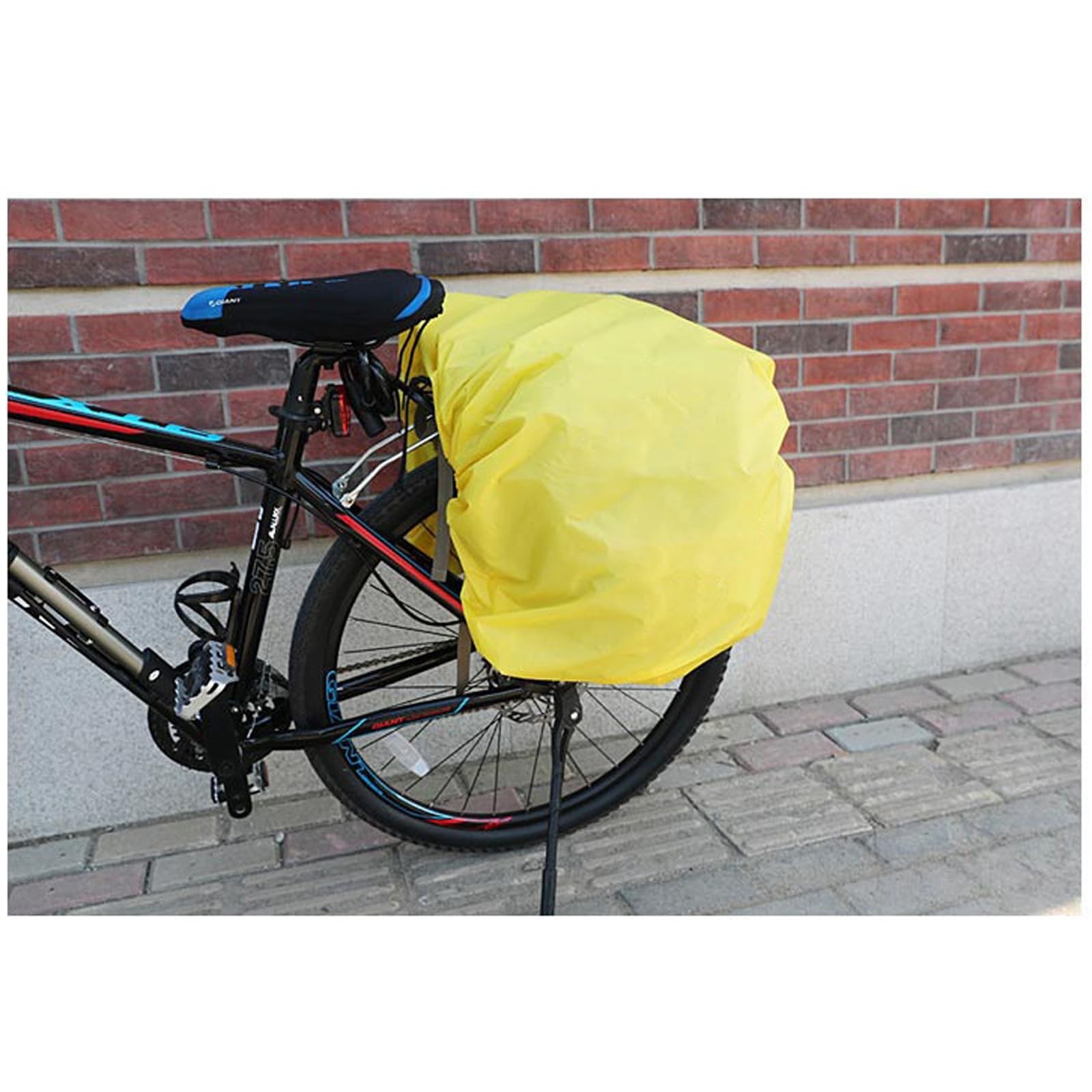 50L Panniers Bike Bags, Waterproof Bike Panniers Made of High-Density 600D Po…