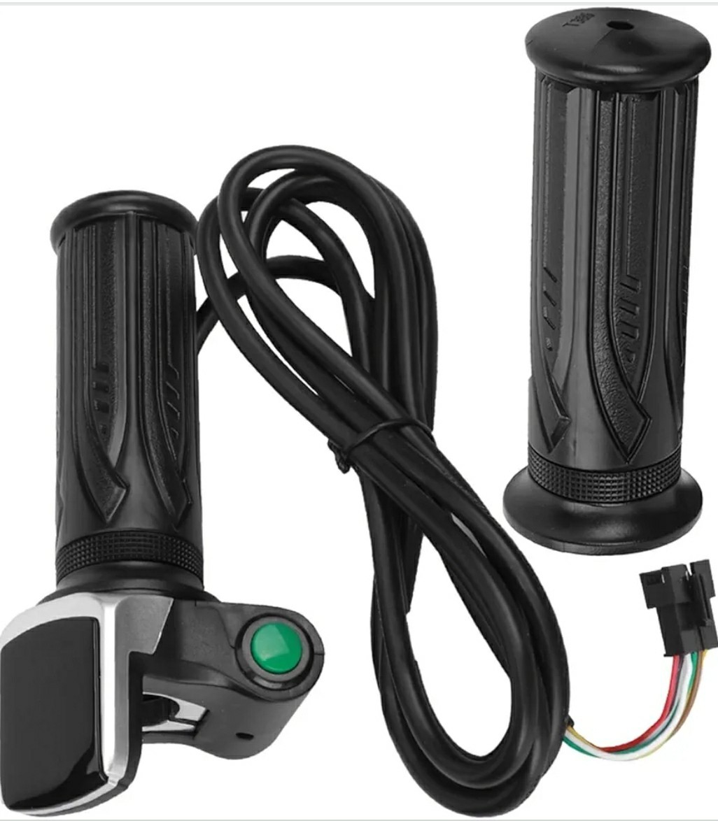 48V Electric Bike Twist Throttle Grip LCD Display 6 Pin E-Bike Scooter