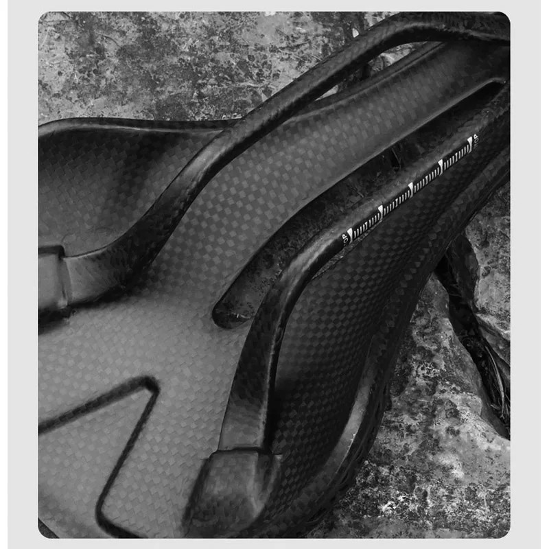 159g 3D Printed Bicycle Saddle Carbon Hollow Comfortable Breathable Bike Seat