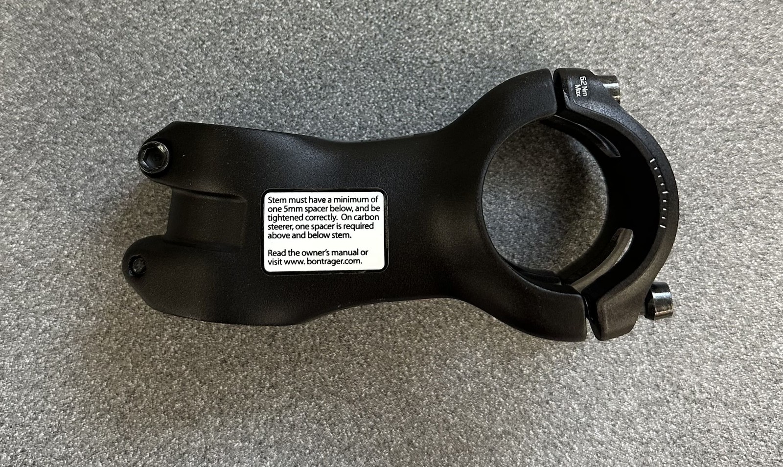 Bontrager Kovee Pro 35 Blendr Stem – 13 deg. x 70mm, Black *OE*