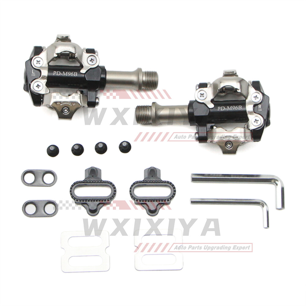 MTB Bike Pedal For SPD Clipless Pedals W/ Cleats Mountain Cycling Sealed Bearing