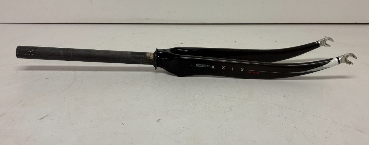 Fork Axis Pro Black Carbon 700C Road Bike Fork 270mm 1″ Threadless Steerer Tube