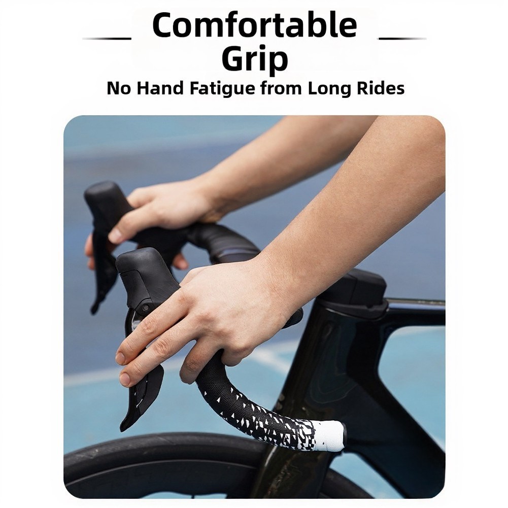Silicone+EVA Composite Road Bike Handlebar Tape Gradient 2150x30mm 3mm
