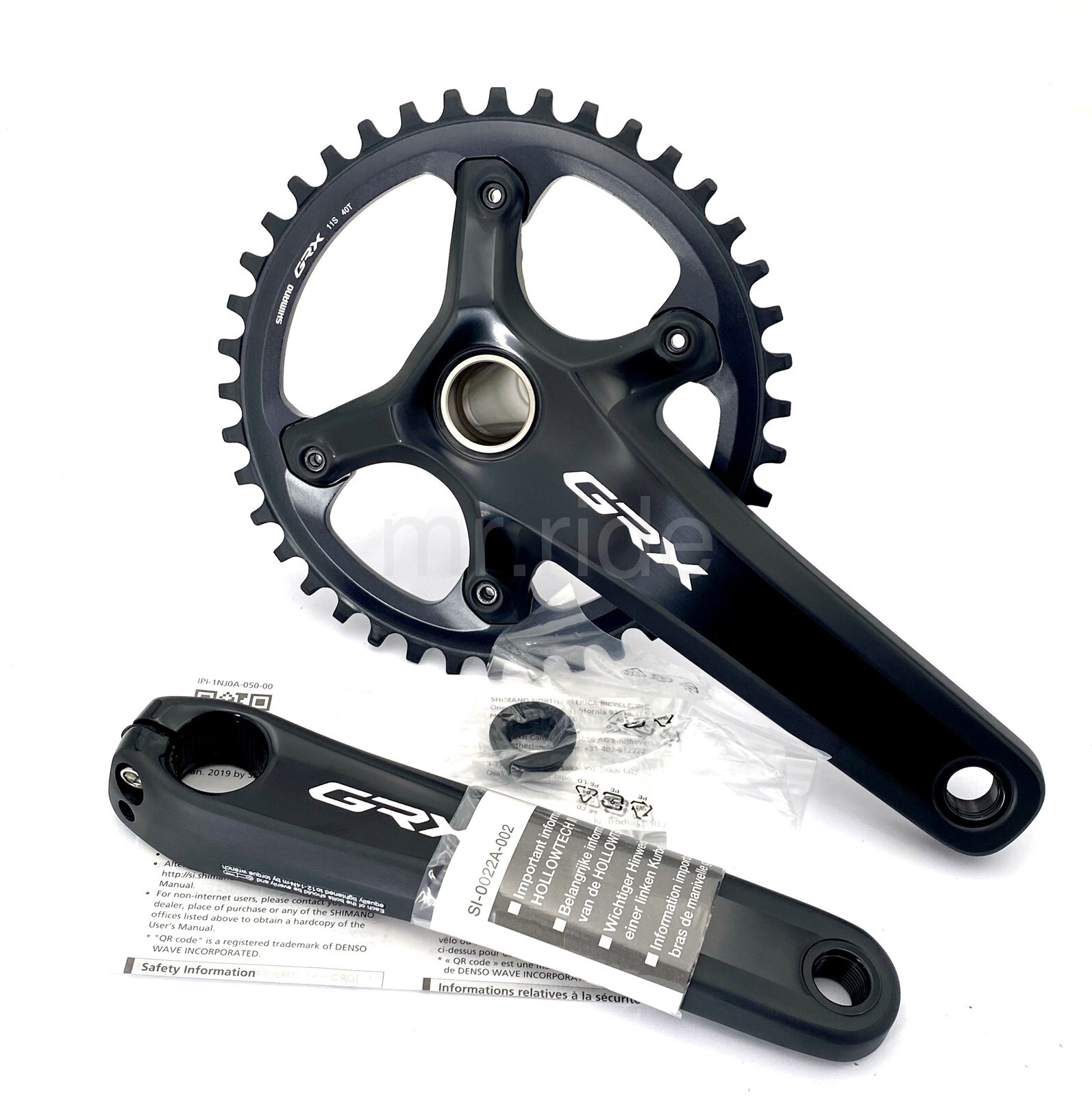 Shimano GRX FC-RX810-1 Gravel Crankset 40T 1×11 Speed 170mm Hollowtech II