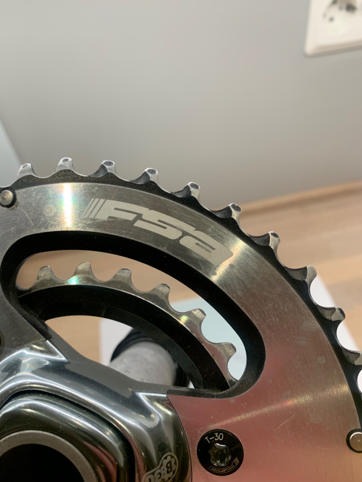 FSA Afterburner 2x10s MTB Crankset 170mm 42/27T BB30 3 Bolts