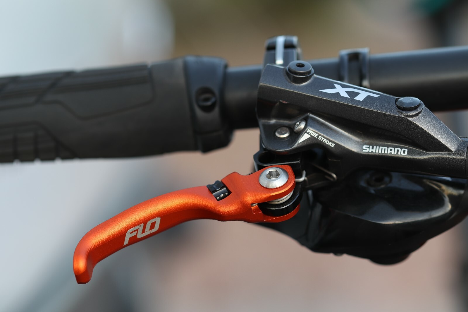 New Flo Motorsports Shimano Deore XT M8000 and M8100 Hydraulic Brake Lever Blue