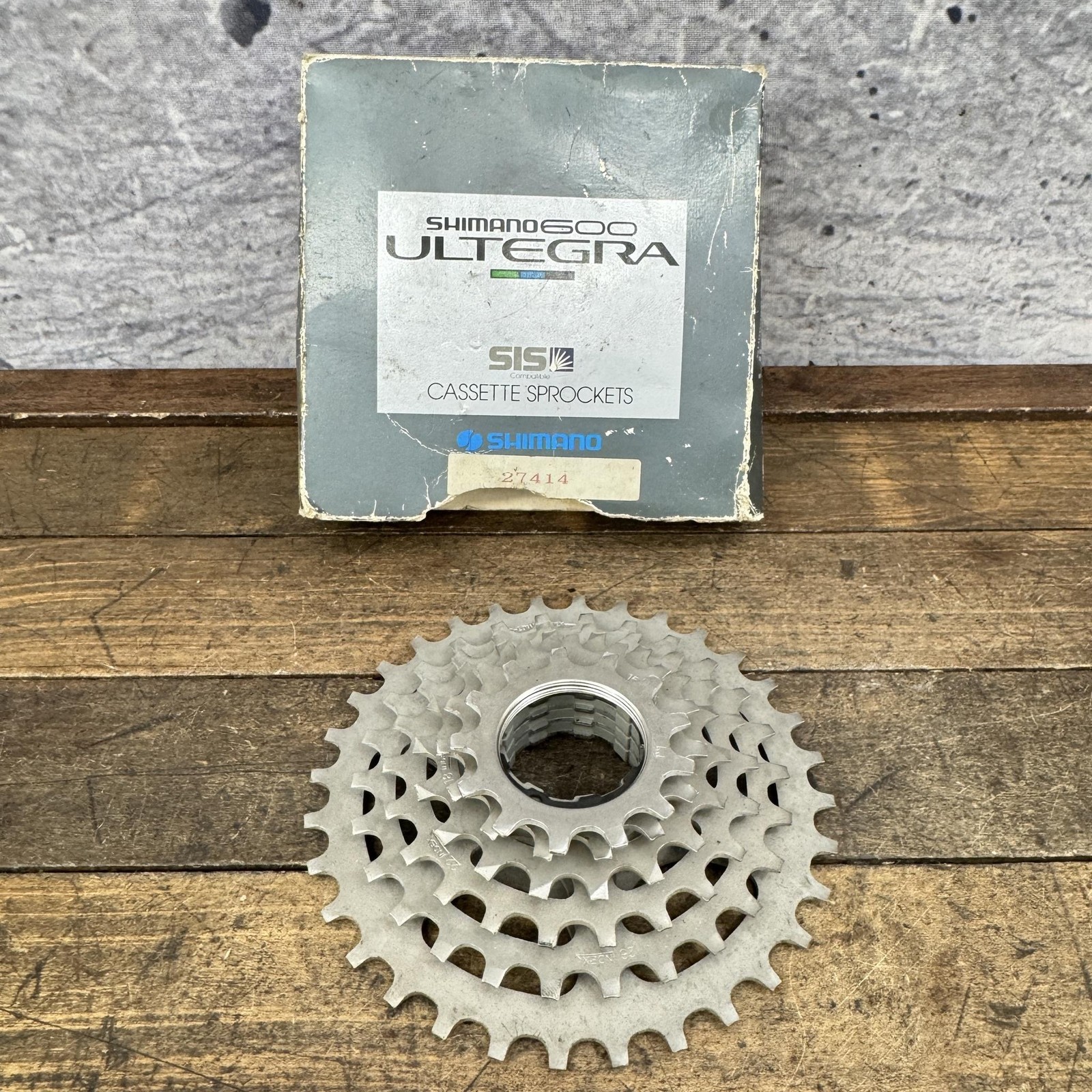 Vintage Shimano 600 UNIGLIDE Cassette NOS 6 Speed 13-32T 32 CS-6400 Tour MTB 6s