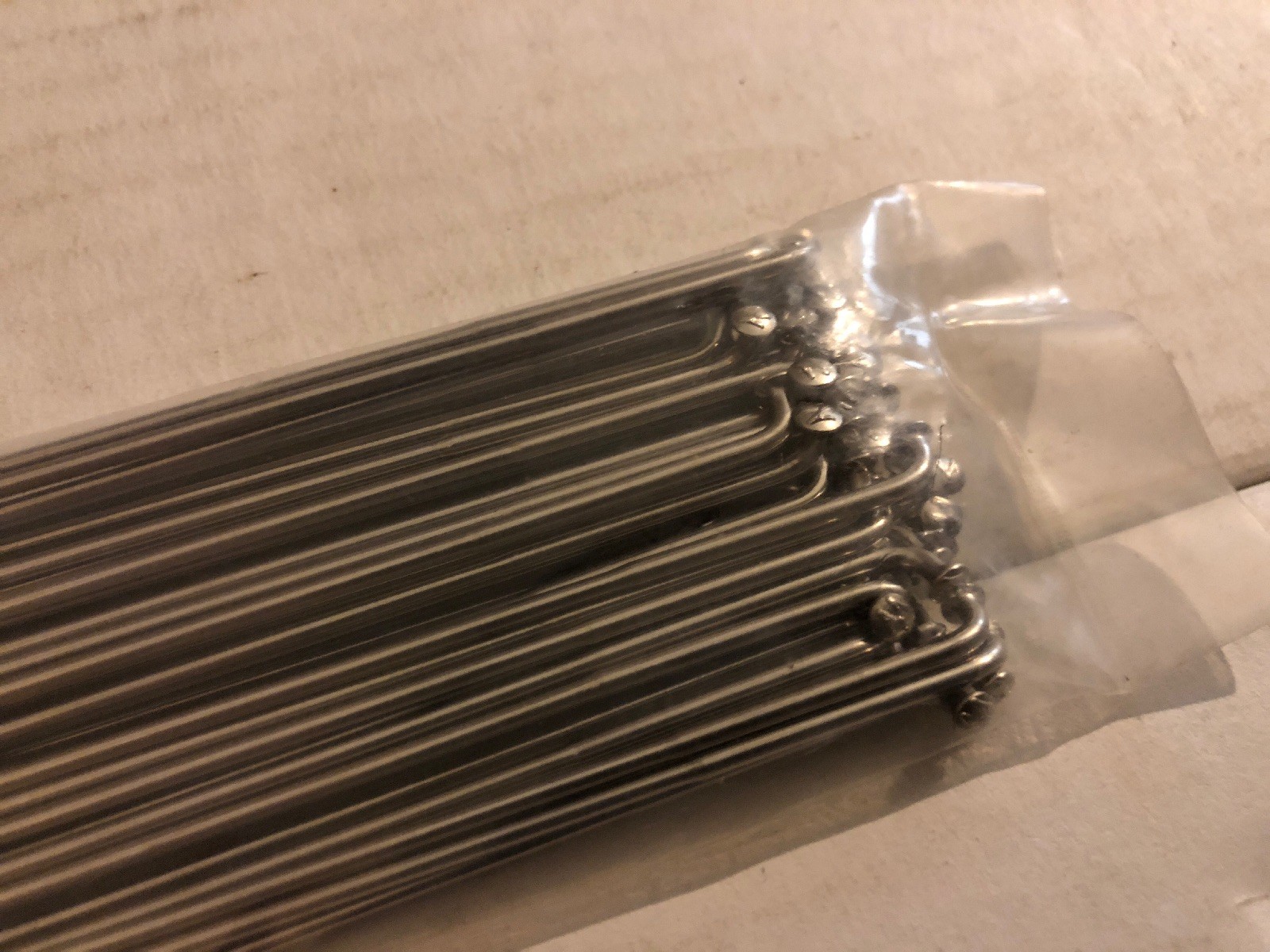 Wheelsmith DB14 267mm Silver Double Butted Spokes Bag of 50