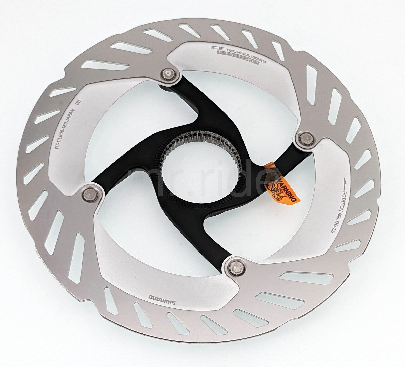 2x Shimano Ultegra GRX RT-CL800 Center Lock Bike Disc Rotors 160mm,ICE TECH