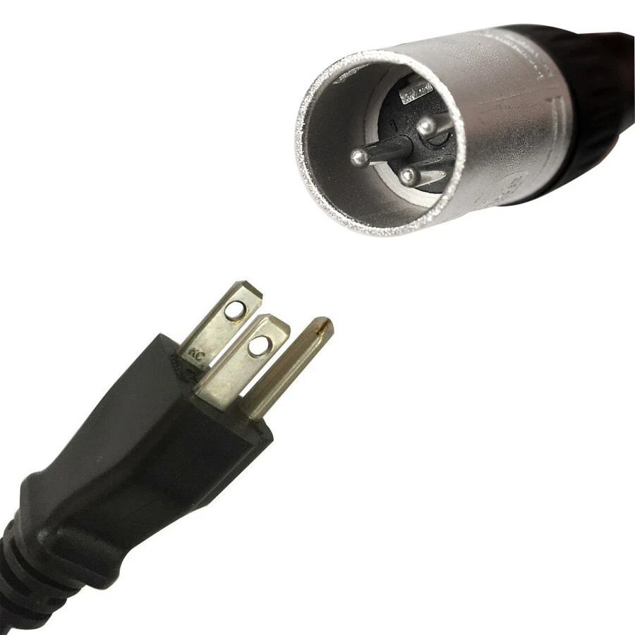42V 2A 3Pins Plug Charger for Electric Bike Battery Ebike Battery Charger