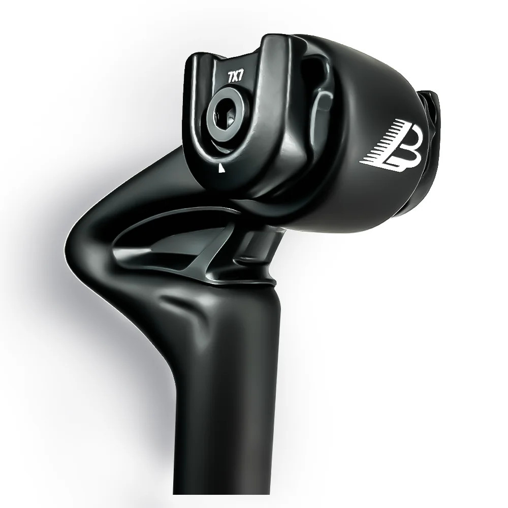BALUGOE MTB Bicycle Carbon Seat Post Lightweight 25mm Offset Road Bike Seatpost
