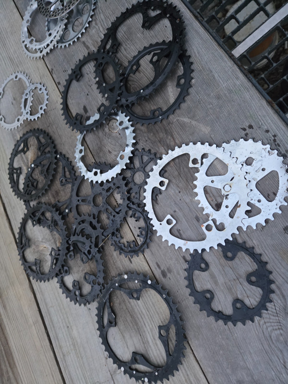 Vintage? Bike bicycle Art Cog Gear Chain drive