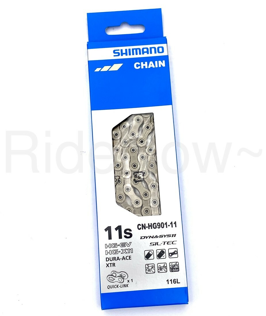Shimano 11 Speed CN-HG901-11 Dura-Ace/XTR (116L) Bicycle E-Bike Chain+Quick Link