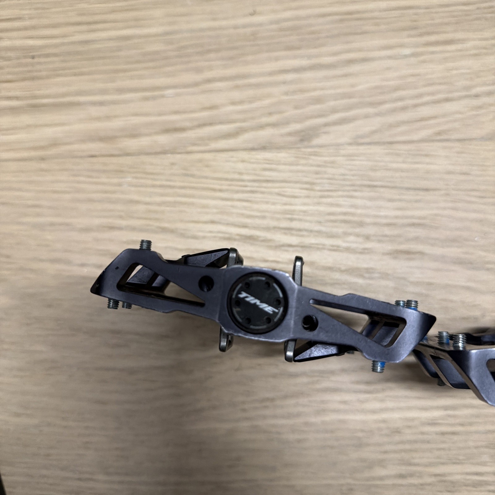TIME Xysto A1 Aluminum Pedals with Steel Spindle, Dual-Sided Clipless,